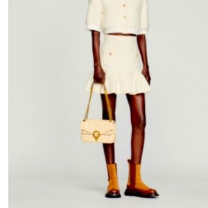 New Sandro bone white skirt size 36. Brand new with tags